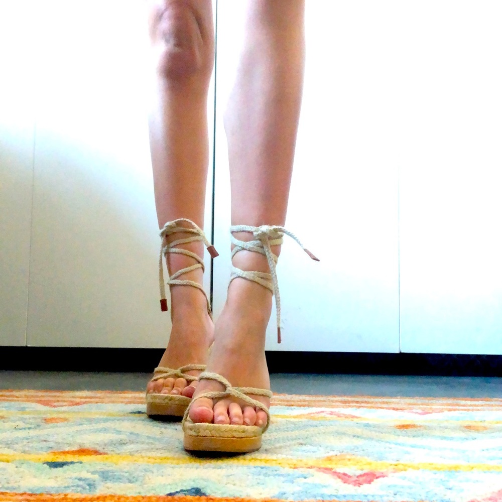 michael kors strappy heels